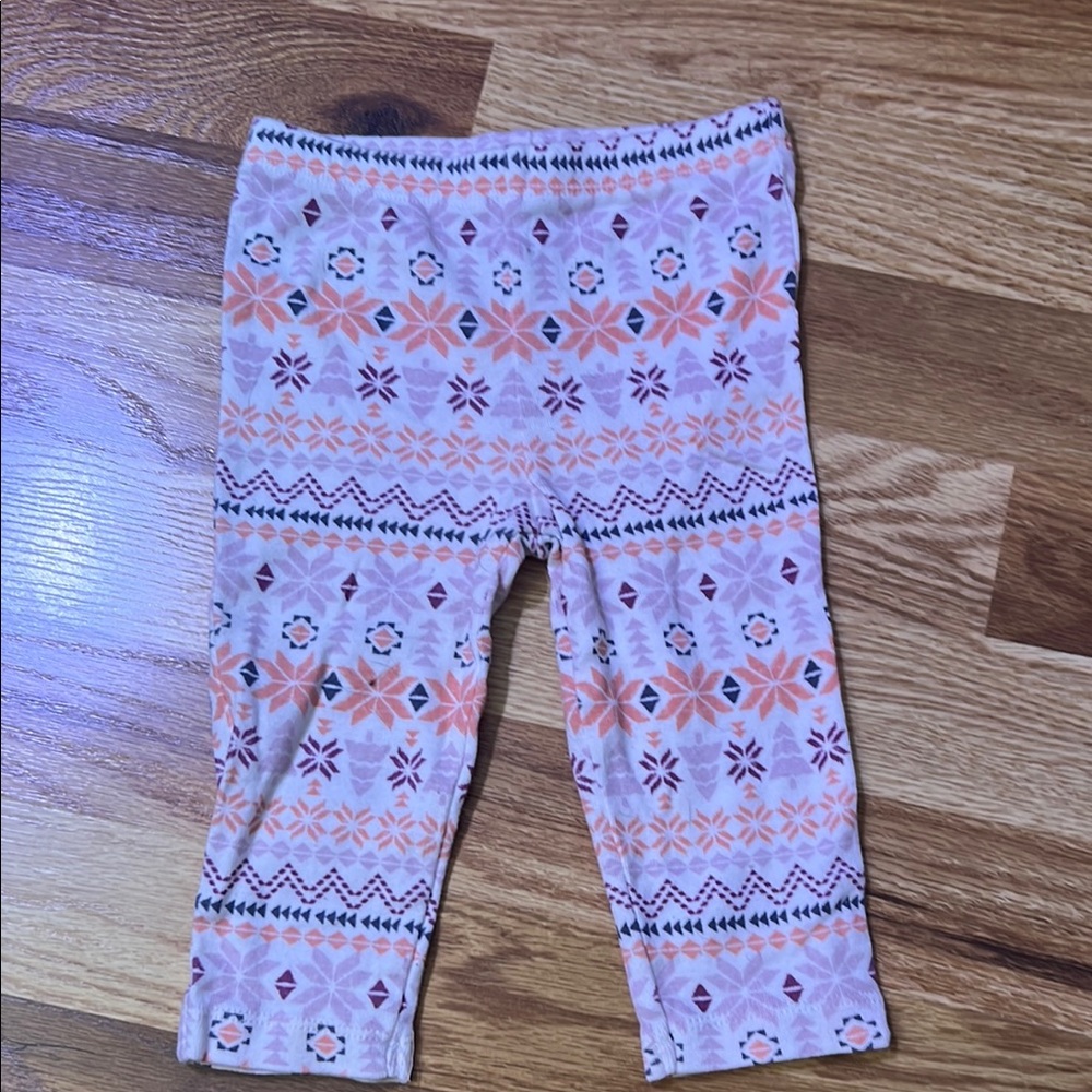Patterned Baby Leggings